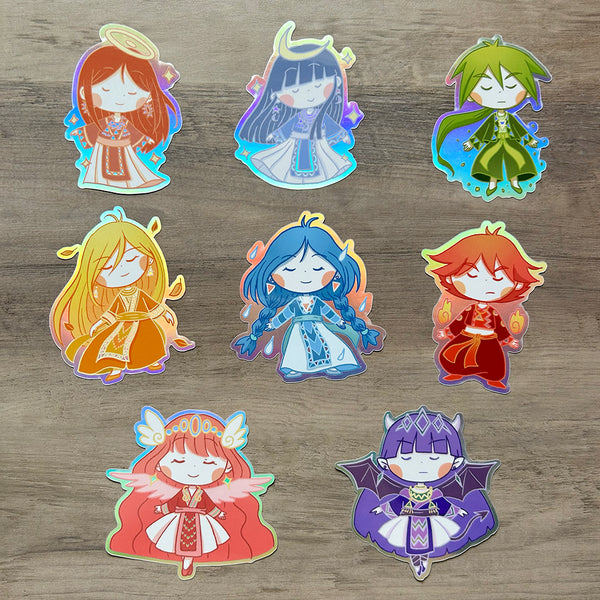 Elements + Celestials Sticker Pack