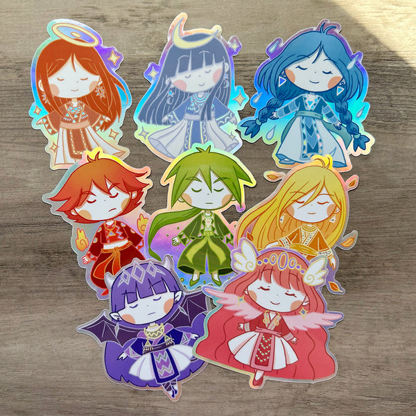 Elements + Celestials Sticker Pack