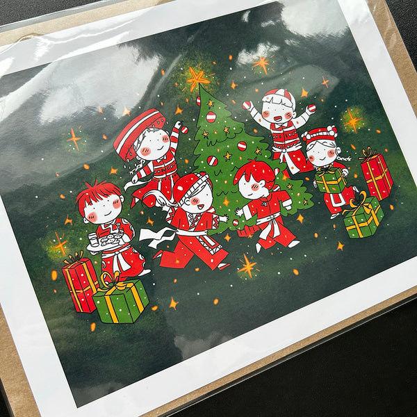 Hmong Christmas Print (B-Grade)