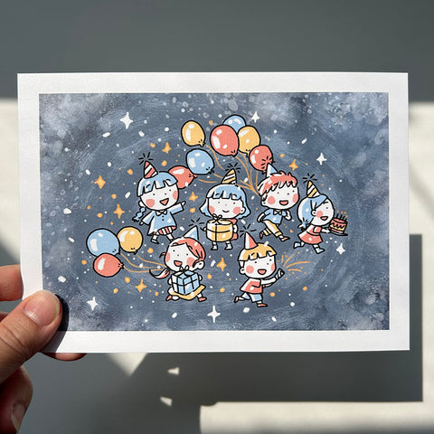 Birthday Party Art Print