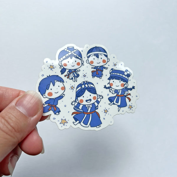 Star Kids Hmong Sticker