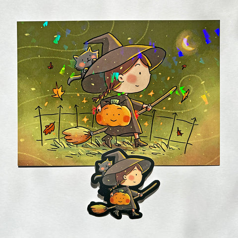 Halloween Print and Sticker Bundle (2024)