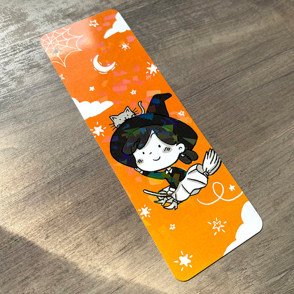 Witch Halloween Bookmark